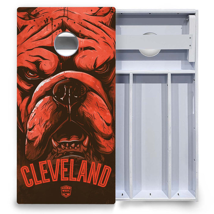 World Series of Cornhole Board Official All-Weather - Cleveland Browns