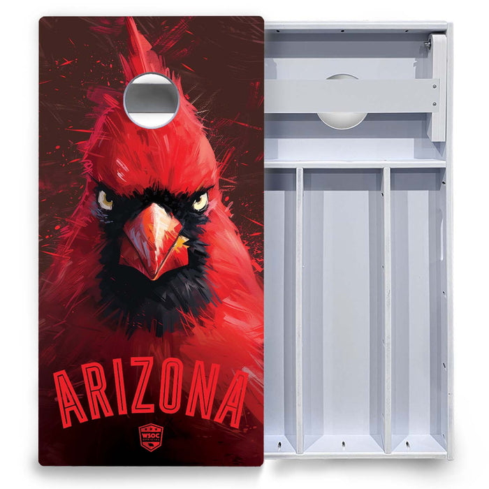 World Series of Cornhole Board Official All-Weather - Arizona Cardinals
