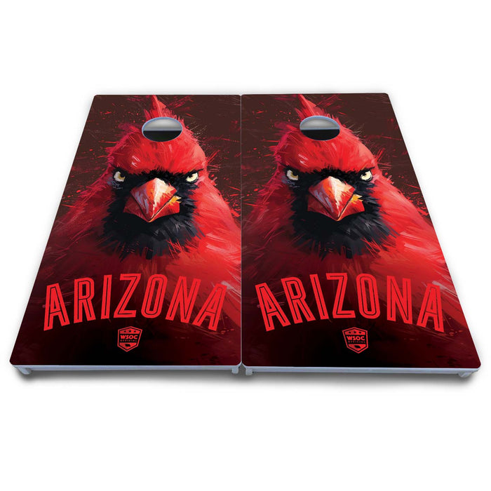 World Series of Cornhole Board Official All-Weather - Arizona Cardinals