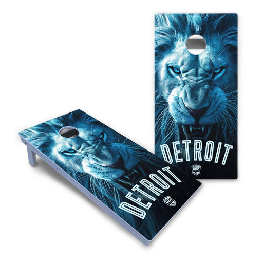 World Series of Cornhole Board Official All-Weather - Detroit Lions