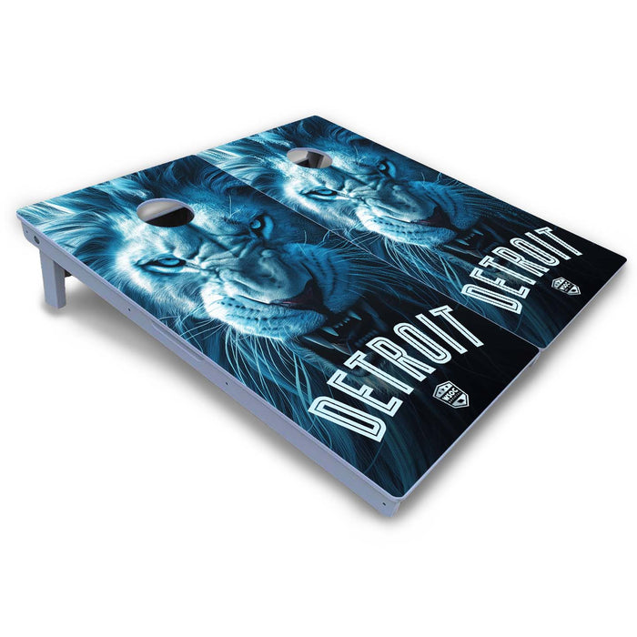 World Series of Cornhole Board Official All-Weather - Detroit Lions