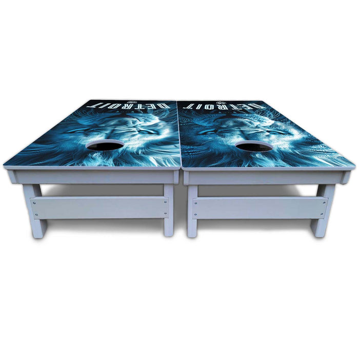 World Series of Cornhole Board Official All-Weather - Detroit Lions