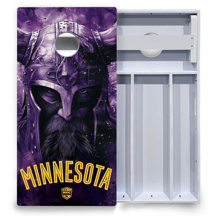 World Series of Cornhole Board Official All-Weather - Minnesota Vikings