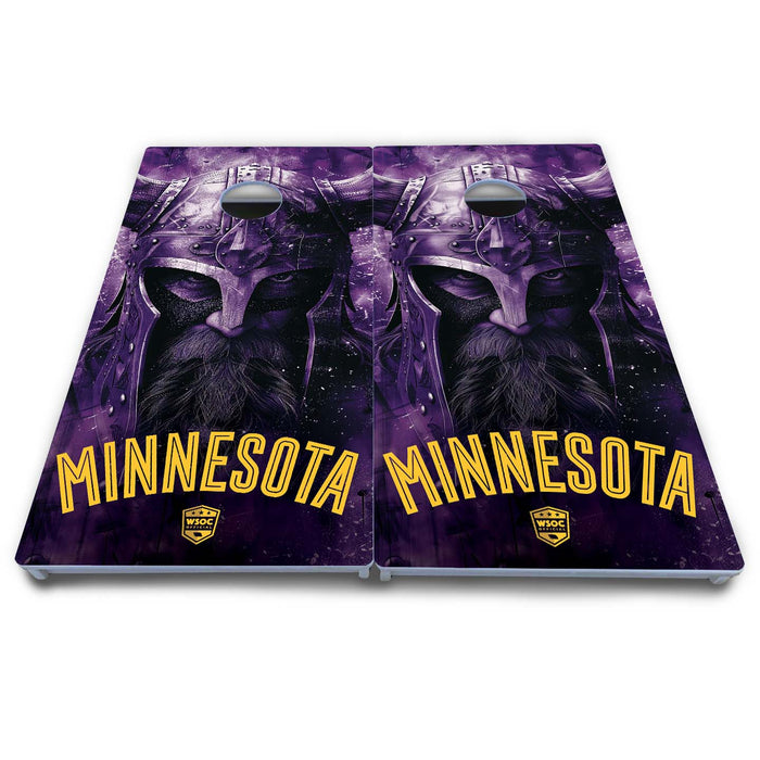 World Series of Cornhole Board Official All-Weather - Minnesota Vikings