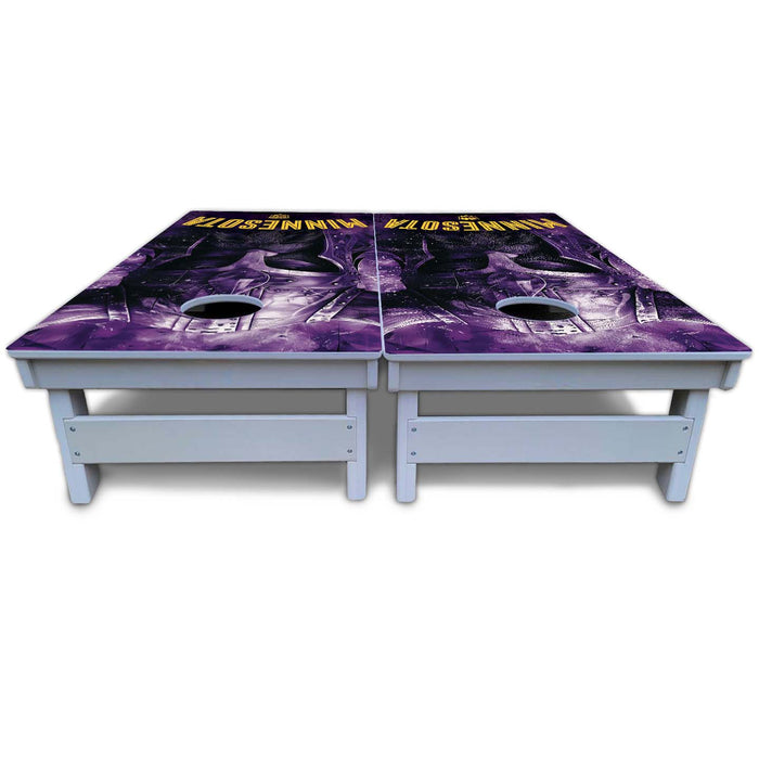 World Series of Cornhole Board Official All-Weather - Minnesota Vikings