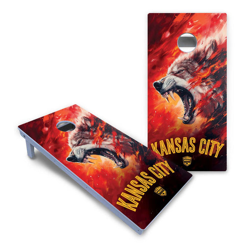 World Series of Cornhole Board Official All-Weather - Kansas City Chiefs