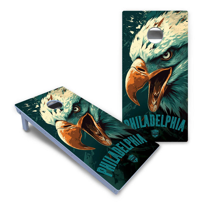 World Series of Cornhole Board Official All-Weather - Philadelphia Eagles