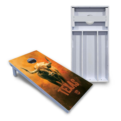 World Series of Cornhole Board Official All-Weather - University of Texas Longhorns