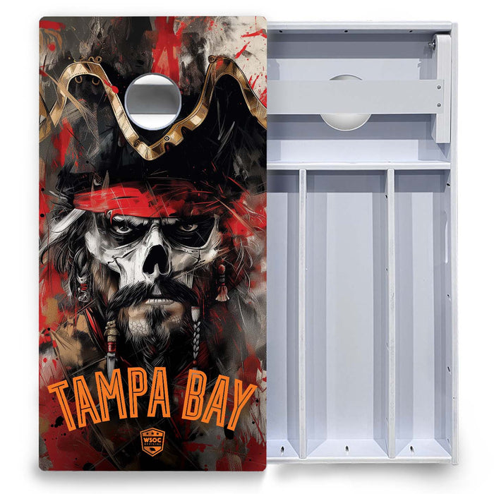 World Series of Cornhole Board Official All-Weather - Tampa Bay Buccaneers