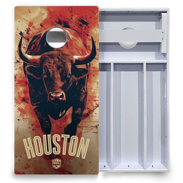 World Series of Cornhole Board Official All-Weather - Houston Texans