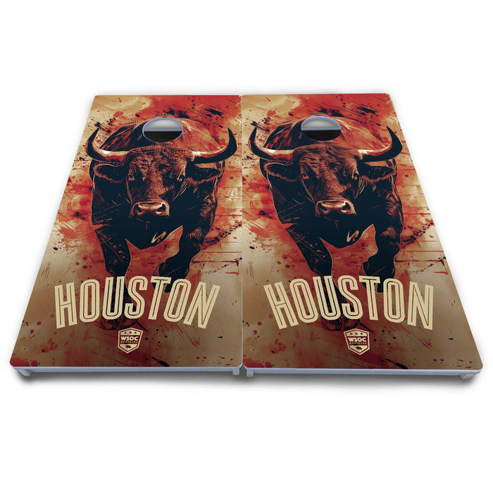 World Series of Cornhole Board Official All-Weather - Houston Texans