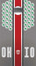 World Series of Cornhole Board Official All-Weather - Ohio State