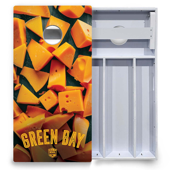 World Series of Cornhole Board Official All-Weather - Green Bay Packers