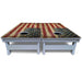 World Series of Cornhole Board Official All-Weather - Rustic Flag Left
