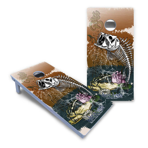 World Series of Cornhole Board Official All-Weather - Largemouth Bass