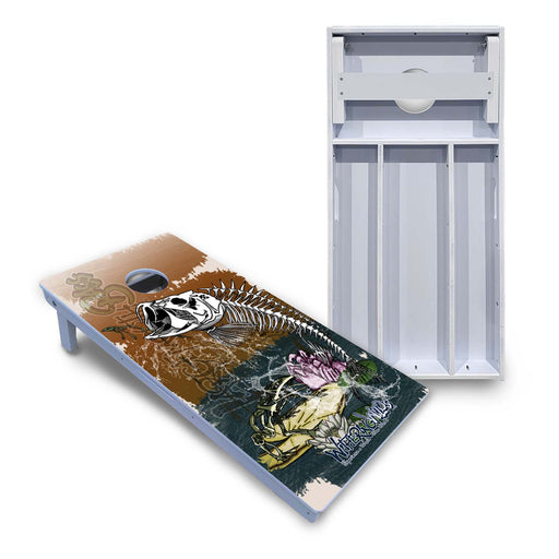 World Series of Cornhole Board Official All-Weather - Largemouth Bass