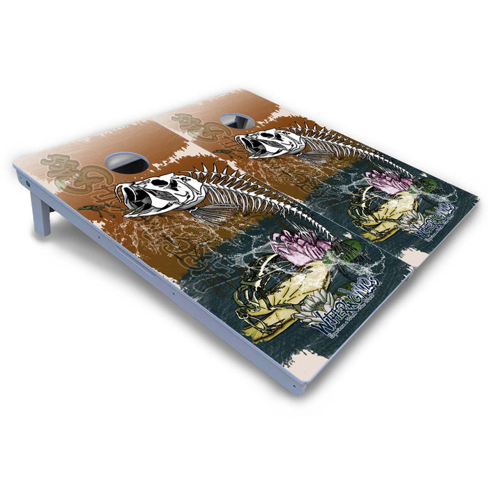 World Series of Cornhole Board Official All-Weather - Largemouth Bass