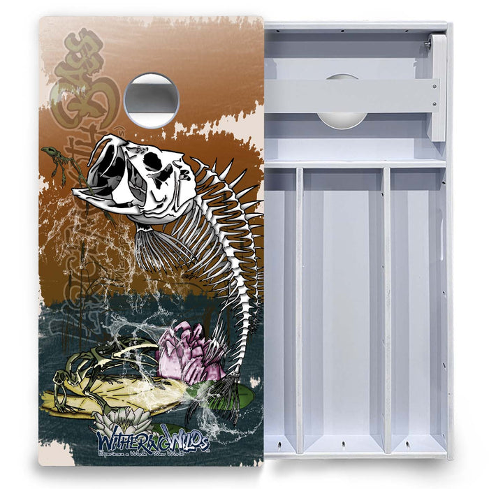 World Series of Cornhole Board Official All-Weather - Largemouth Bass