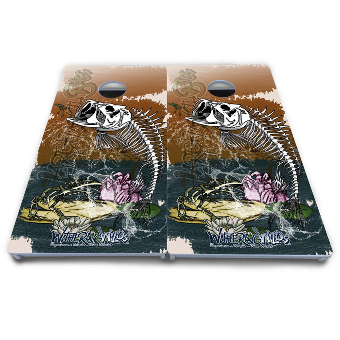 World Series of Cornhole Board Official All-Weather - Largemouth Bass