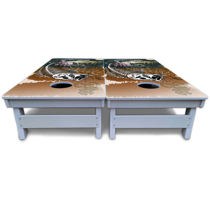 World Series of Cornhole Board Official All-Weather - Largemouth Bass