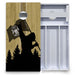 World Series of Cornhole Board Official All-Weather - WSOC Silhouette Flag Sasquatch Michigan Flag BW