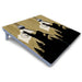 World Series of Cornhole Board Official All-Weather - WSOC Silhouette Flag Sasquatch Washington BW