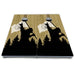 World Series of Cornhole Board Official All-Weather - WSOC Silhouette Flag Sasquatch Washington BW