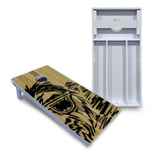 World Series of Cornhole Board Official All-Weather - WSOC Sasquatch Sketch