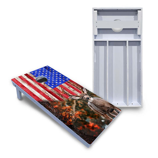 World Series of Cornhole Board Official All-Weather - WSOC Deer Flag