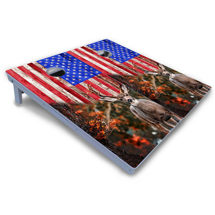 World Series of Cornhole Board Official All-Weather - WSOC Deer Flag