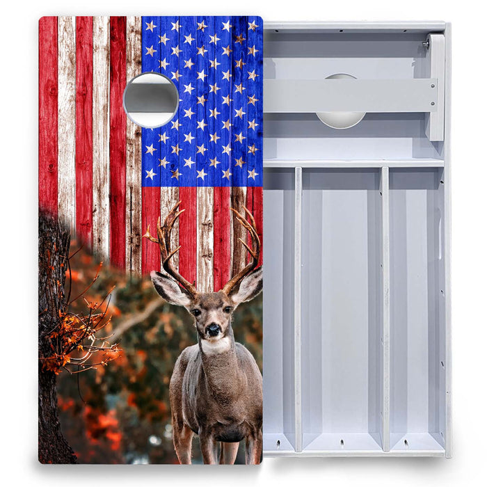 World Series of Cornhole Board Official All-Weather - WSOC Deer Flag