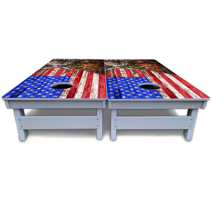 World Series of Cornhole Board Official All-Weather - WSOC Deer Flag