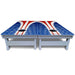 World Series of Cornhole Board Official All-Weather - WSOC Vintage Curved Stripes Board Patriotic