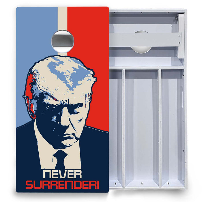 World Series of Cornhole Board Official All-Weather - Never Surrender
