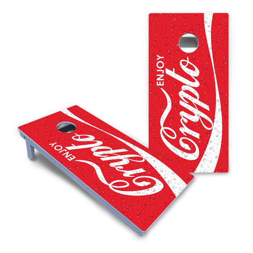 World Series of Cornhole Board Official All-Weather - Enjoy Crypto