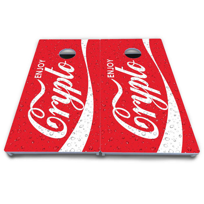 World Series of Cornhole Board Official All-Weather - Enjoy Crypto