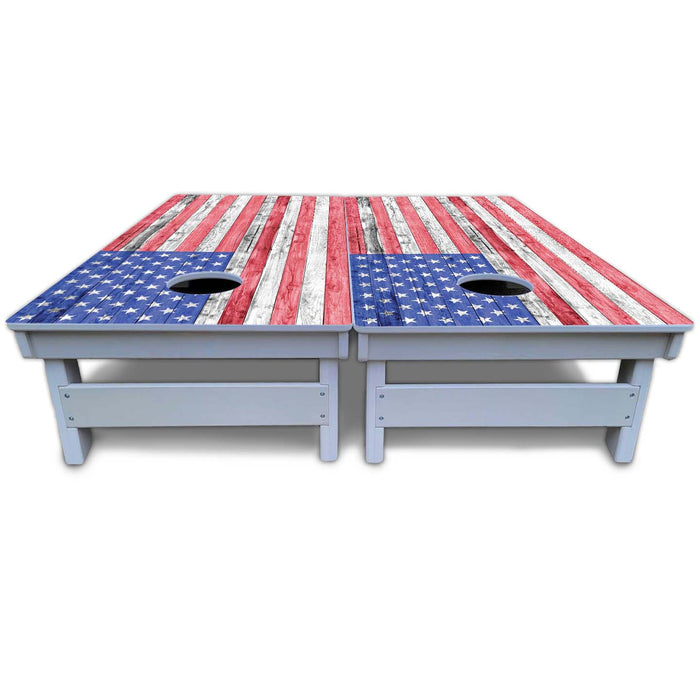 World Series of Cornhole Board Official All-Weather - Flag Light