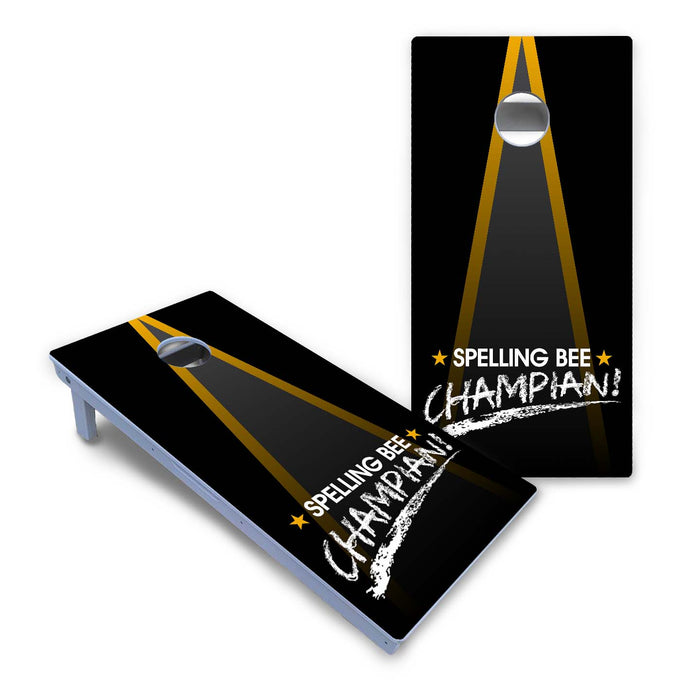 World Series of Cornhole Board Official All-Weather - WSOC PRO SPELLING BEE