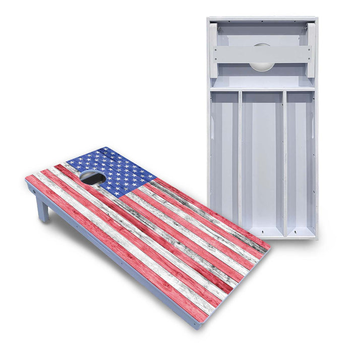 World Series of Cornhole Board Official All-Weather - Flag Light