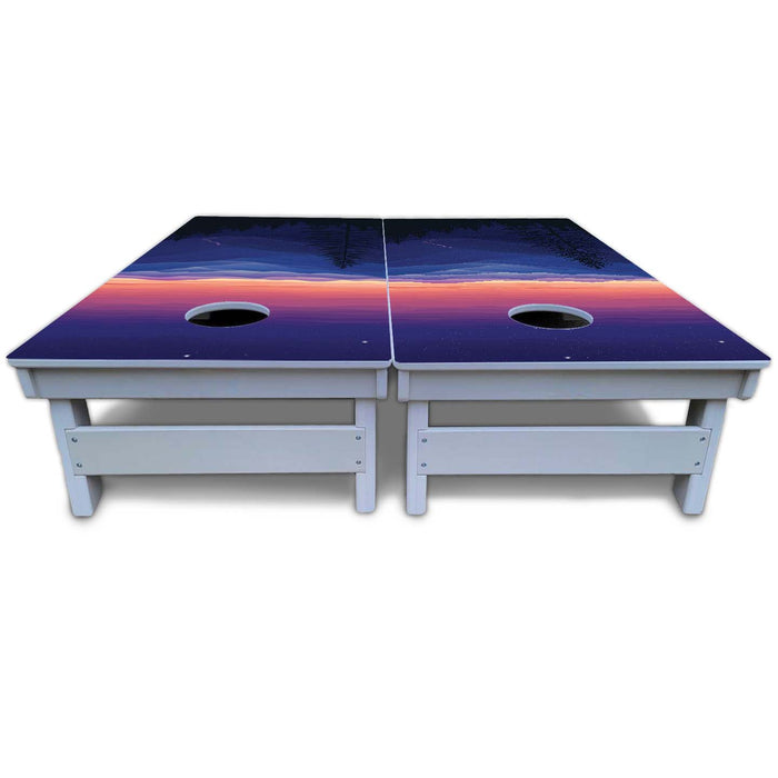 World Series of Cornhole Board Official All-Weather - Great Smoky Mountains National Park at Night