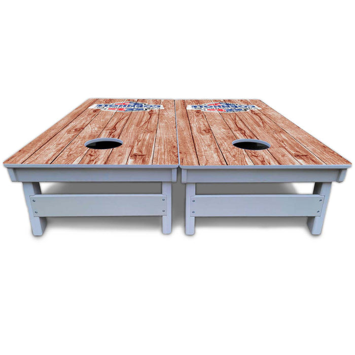 World Series of Cornhole Board Official All-Weather - WSOC Wood Plank