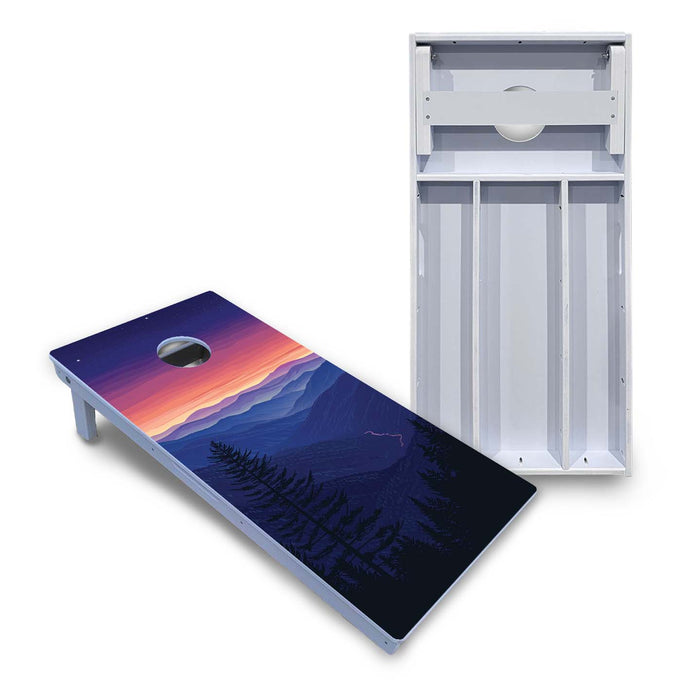World Series of Cornhole Board Official All-Weather - Great Smoky Mountains National Park at Night