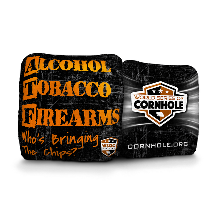 ATF Who's Bringing the Chips - 6 Inch WSOC Official Pro Cornhole Bags