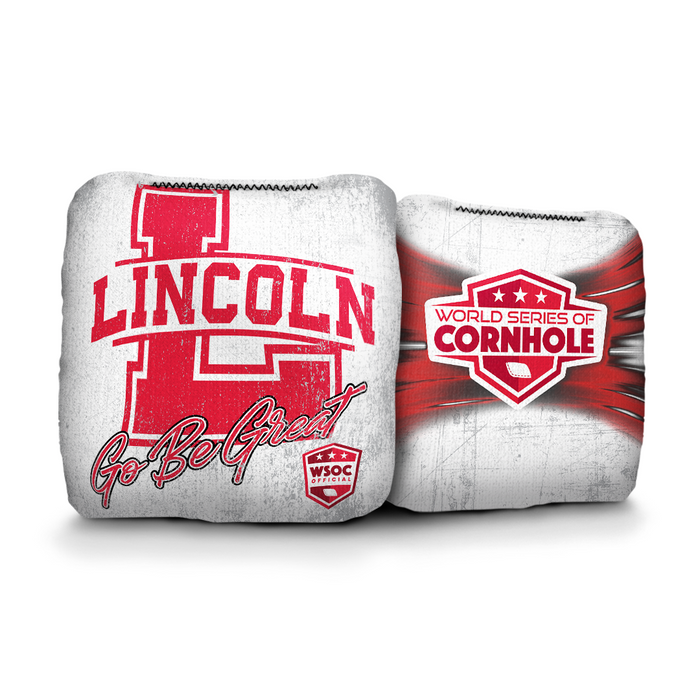 Nebraska Cornhuskers Lincoln - 6 Inch WSOC Official Pro Cornhole Bags