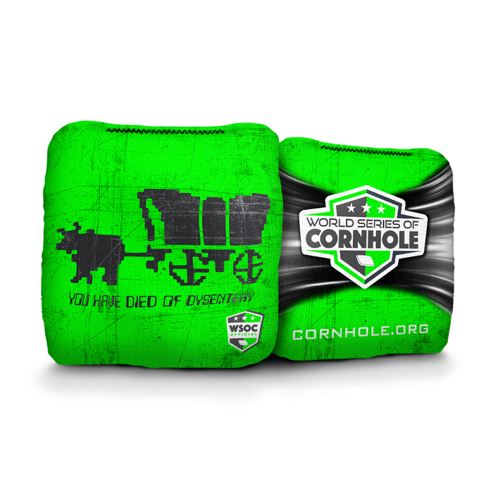 Oregon Trail Cornhole Bags - 6 Inch WSOC Official Pro Cornhole Bags