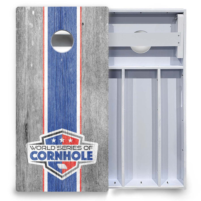 World Series of Cornhole Board Official All-Weather - WSOC Grey