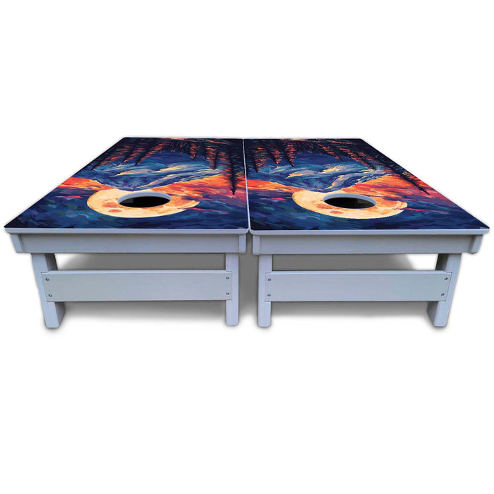 World Series of Cornhole Board Official All-Weather - Mount Olympus National Park at Night