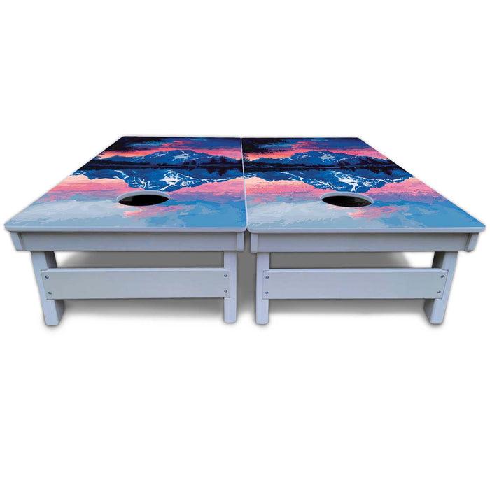 World Series of Cornhole Board Official All-Weather - Grand Teton National Park at Night
