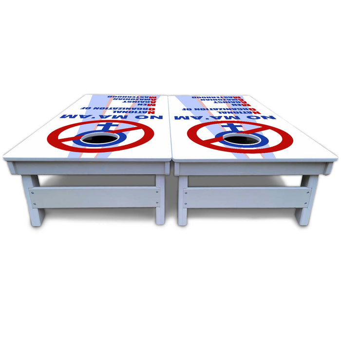 World Series of Cornhole Board Official All-Weather - NO MAAM