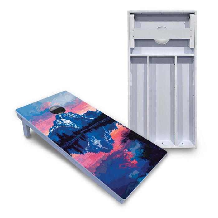 World Series of Cornhole Board Official All-Weather - Grand Teton National Park at Night